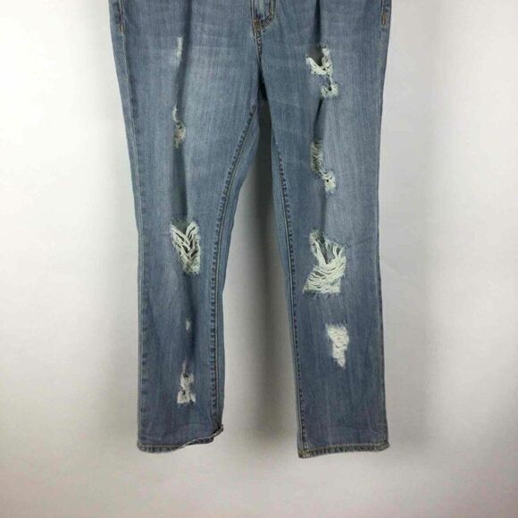 NWT RSQ Faded Blue Cotton‎ 5 Pocket Brooklyn Slouch - Picture 2 of 6